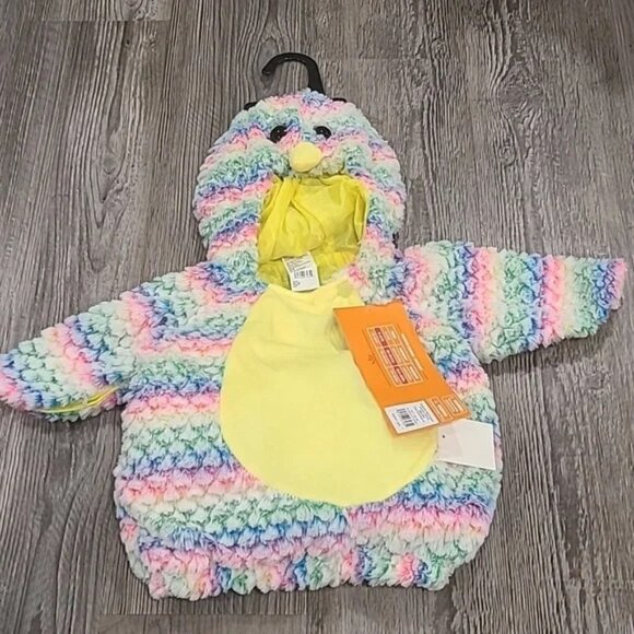 Infant OSTRICH Bird Halloween Costume 6-12 Months Pullover Warm NEW Hyde Eek - Picture 2 of 5